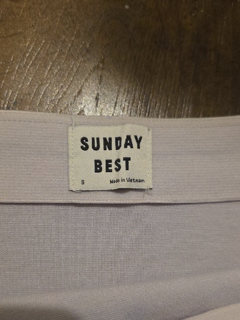 Sunday Best Light Grey Skirt - Small - Picture 2 of 3